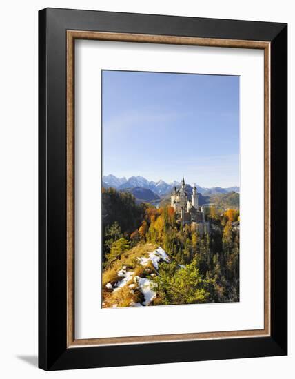 Germany, Bavaria, AllgŠu, Neuschwanstein Castle-Herbert Kehrer-Framed Photographic Print