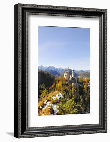 Germany, Bavaria, AllgŠu, Neuschwanstein Castle-Herbert Kehrer-Framed Photographic Print