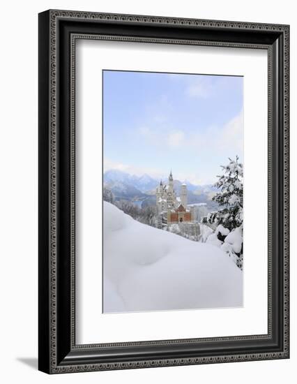 Germany, Bavaria, AllgŠu, Neuschwanstein Castle-Herbert Kehrer-Framed Photographic Print