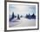 Germany, Bavaria, AllgŠu, Snow Scenery, Back Light, Alps, Mountains, Loneliness, Mountains, Winter-Herbert Kehrer-Framed Photographic Print