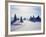 Germany, Bavaria, AllgŠu, Snow Scenery, Back Light, Alps, Mountains, Loneliness, Mountains, Winter-Herbert Kehrer-Framed Photographic Print