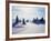 Germany, Bavaria, AllgŠu, Snow Scenery, Back Light, Alps, Mountains, Loneliness, Mountains, Winter-Herbert Kehrer-Framed Photographic Print