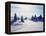 Germany, Bavaria, AllgŠu, Snow Scenery, Back Light, Alps, Mountains, Loneliness, Mountains, Winter-Herbert Kehrer-Framed Premier Image Canvas