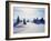 Germany, Bavaria, AllgŠu, Snow Scenery, Back Light, Alps, Mountains, Loneliness, Mountains, Winter-Herbert Kehrer-Framed Photographic Print