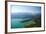 Germany, Bavaria, Alpine Upland, Walchensee, from Above, Summer-Peter Lehner-Framed Photographic Print