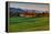 Germany, Bavaria, Farm in Front of Zwiesel, Bavarian Alpine Foothills Wetterstein Range-Bernd Rommelt-Framed Premier Image Canvas