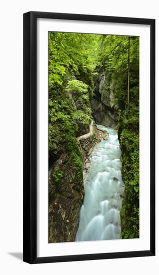 Germany, Bavaria, Garmisch-Partenkirchen, Partnachklamm (Gorge-Andreas Vitting-Framed Photographic Print