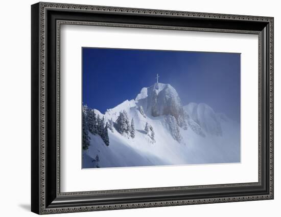 Germany, Bavaria, Highest Spot of the 'Tegelberg' (Mountain) Near FŸssen-Uwe Steffens-Framed Photographic Print