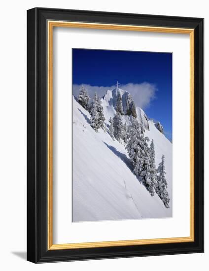 Germany, Bavaria, Highest Spot of the 'Tegelberg' (Mountain) Near FŸssen-Uwe Steffens-Framed Photographic Print