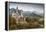 Germany, Bavaria, Hohenschwangau, Elevated View of a Castle in the Fall-Walter Bibikow-Framed Premier Image Canvas