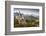 Germany, Bavaria, Hohenschwangau, Elevated View of a Castle in the Fall-Walter Bibikow-Framed Photographic Print