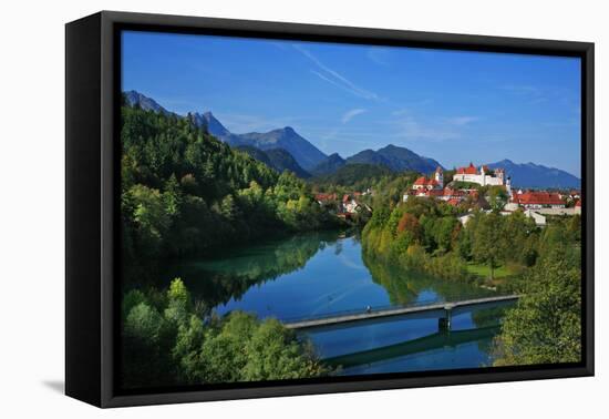 Germany, Bavaria, 'Hohes Schloss' (High Castle-Uwe Steffens-Framed Premier Image Canvas