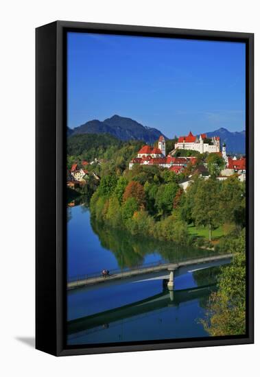 Germany, Bavaria, 'Hohes Schloss' (High Castle-Uwe Steffens-Framed Premier Image Canvas