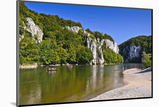 Germany, Bavaria, Lower Bavaria, Danube Valley, Weltenburg-Udo Siebig-Mounted Photographic Print