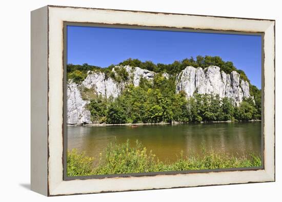 Germany, Bavaria, Lower Bavaria, Danube Valley, Weltenburg-Udo Siebig-Framed Premier Image Canvas