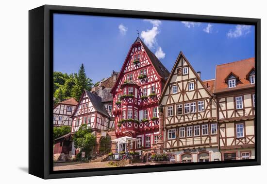 Germany, Bavaria, Lower Franconia, Mainfranken, the Main River-Udo Siebig-Framed Premier Image Canvas