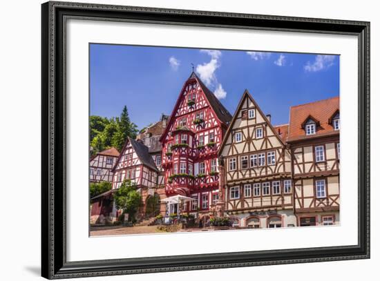 Germany, Bavaria, Lower Franconia, Mainfranken, the Main River-Udo Siebig-Framed Photographic Print