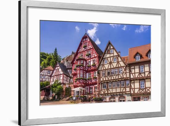 Germany, Bavaria, Lower Franconia, Mainfranken, the Main River-Udo Siebig-Framed Photographic Print