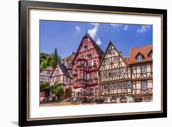 Germany, Bavaria, Lower Franconia, Mainfranken, the Main River-Udo Siebig-Framed Photographic Print