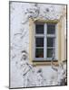 Germany, Bavaria, Munich, Ornate Stucco or Plasterwork Adorning the Front of a House in the City-John Warburton-lee-Mounted Photographic Print