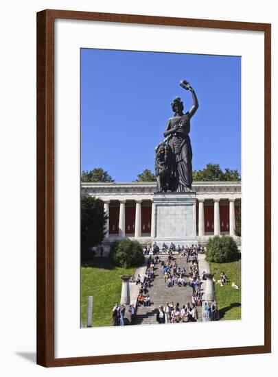 Germany, Bavaria, Munich, Theresienwiese Oktoberfest, Hall of Fame, Bavaria-Udo Siebig-Framed Photographic Print