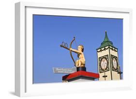 Germany, Bavaria, Munich, Theresienwiese Oktoberfest, Toilet Signs-Udo Siebig-Framed Photographic Print