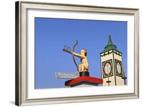 Germany, Bavaria, Munich, Theresienwiese Oktoberfest, Toilet Signs-Udo Siebig-Framed Photographic Print
