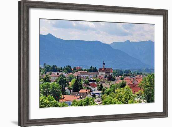 Germany, Bavaria, Murnau, View of a Place-Peter Lehner-Framed Photographic Print