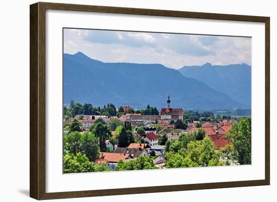 Germany, Bavaria, Murnau, View of a Place-Peter Lehner-Framed Photographic Print