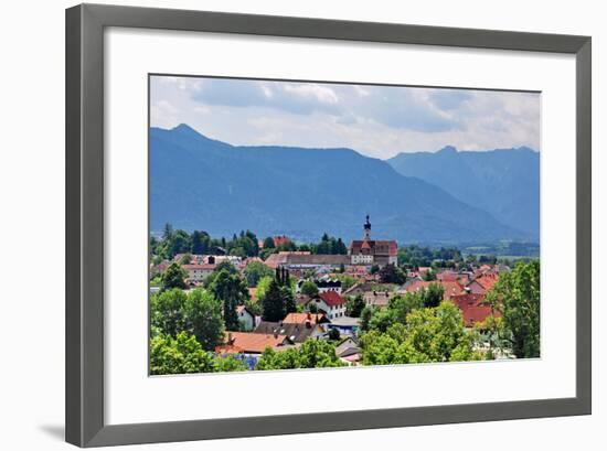 Germany, Bavaria, Murnau, View of a Place-Peter Lehner-Framed Photographic Print