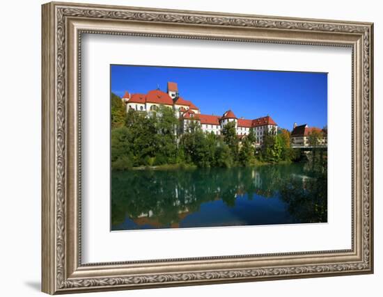 Germany, Bavaria, on the Right the Small 'Spitalkirche' (Church-Uwe Steffens-Framed Photographic Print