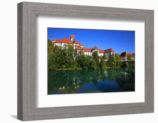 Germany, Bavaria, on the Right the Small 'Spitalkirche' (Church-Uwe Steffens-Framed Photographic Print