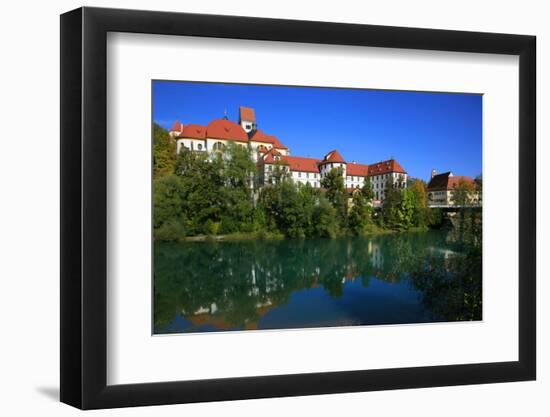 Germany, Bavaria, on the Right the Small 'Spitalkirche' (Church-Uwe Steffens-Framed Photographic Print