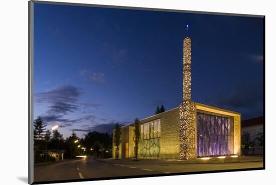 Germany, Bavaria, Penzberg, Mosque-Ralf Gerard-Mounted Photographic Print