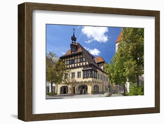 Germany, Bavaria, Regensburg, Cityscape-Chris Seba-Framed Photographic Print