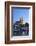 Germany, Bavaria, Regensburg, Danube Shore, Dusk, Cathedral-Chris Seba-Framed Photographic Print