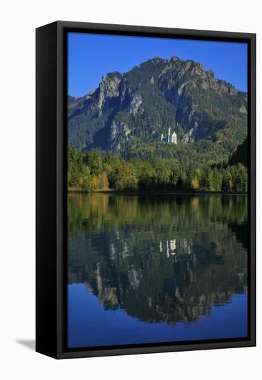 Germany, Bavaria, 'Schwansee' (Lake) Near FŸssen-Uwe Steffens-Framed Premier Image Canvas