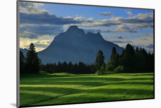 Germany, Bavaria, 'SŠuling' (Mountain) Above 'An Der Schšnen Buche' (Meadow) Near FŸssen-Uwe Steffens-Mounted Photographic Print