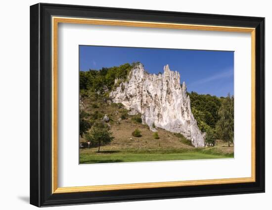 Germany, Bavaria, Upper Bavaria, AltmŸhltal (Valley), Wellheim-Udo Siebig-Framed Photographic Print