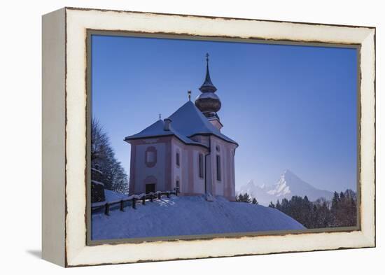 Germany, Bavaria, Upper Bavaria, Berchtesgaden, Berchtesgaden-Udo Siebig-Framed Premier Image Canvas
