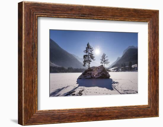 Germany, Bavaria, Upper Bavaria, Berchtesgaden, Ramsau Bei Berchtesgaden-Udo Siebig-Framed Photographic Print