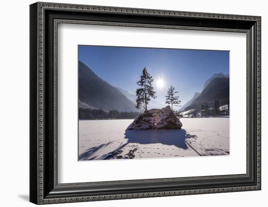 Germany, Bavaria, Upper Bavaria, Berchtesgaden, Ramsau Bei Berchtesgaden-Udo Siebig-Framed Photographic Print