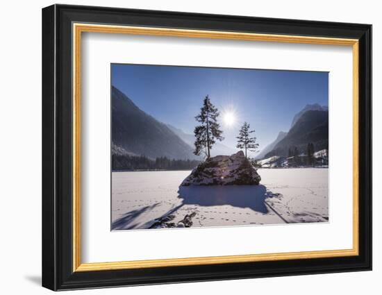 Germany, Bavaria, Upper Bavaria, Berchtesgaden, Ramsau Bei Berchtesgaden-Udo Siebig-Framed Photographic Print