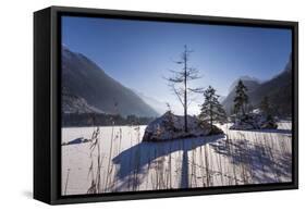 Germany, Bavaria, Upper Bavaria, Berchtesgaden, Ramsau Bei Berchtesgaden-Udo Siebig-Framed Premier Image Canvas