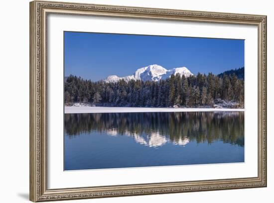 Germany, Bavaria, Upper Bavaria, Berchtesgaden, Ramsau Bei Berchtesgaden-Udo Siebig-Framed Photographic Print