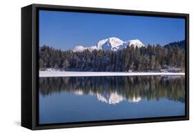 Germany, Bavaria, Upper Bavaria, Berchtesgaden, Ramsau Bei Berchtesgaden-Udo Siebig-Framed Premier Image Canvas