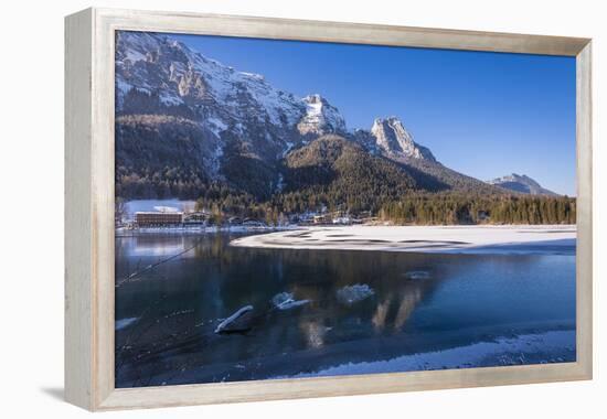 Germany, Bavaria, Upper Bavaria, Berchtesgaden, Ramsau Bei Berchtesgaden-Udo Siebig-Framed Premier Image Canvas