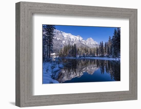 Germany, Bavaria, Upper Bavaria, Berchtesgaden, Ramsau Bei Berchtesgaden-Udo Siebig-Framed Photographic Print