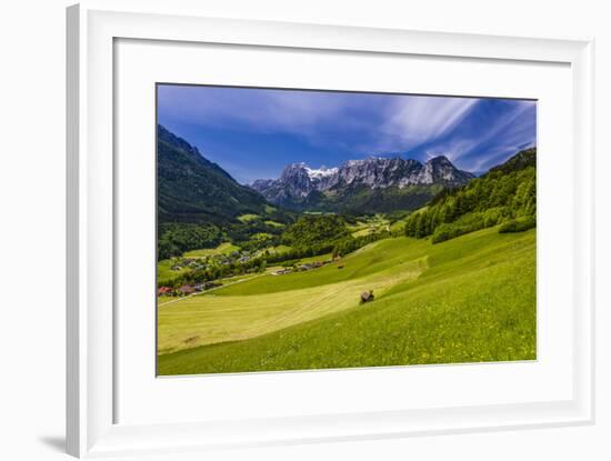 Germany, Bavaria, Upper Bavaria, Berchtesgadener Land, Ramsau Near Berchtesgaden-Udo Siebig-Framed Photographic Print