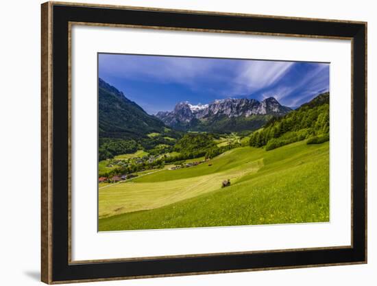 Germany, Bavaria, Upper Bavaria, Berchtesgadener Land, Ramsau Near Berchtesgaden-Udo Siebig-Framed Photographic Print